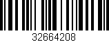 Código de barras (EAN, GTIN, SKU, ISBN): '32664208'
