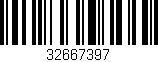 Código de barras (EAN, GTIN, SKU, ISBN): '32667397'