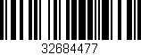 Código de barras (EAN, GTIN, SKU, ISBN): '32684477'