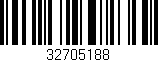 Código de barras (EAN, GTIN, SKU, ISBN): '32705188'