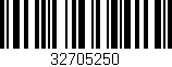 Código de barras (EAN, GTIN, SKU, ISBN): '32705250'