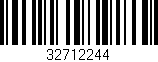 Código de barras (EAN, GTIN, SKU, ISBN): '32712244'