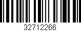 Código de barras (EAN, GTIN, SKU, ISBN): '32712266'