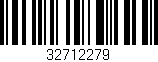Código de barras (EAN, GTIN, SKU, ISBN): '32712279'