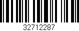 Código de barras (EAN, GTIN, SKU, ISBN): '32712287'