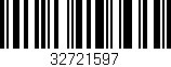 Código de barras (EAN, GTIN, SKU, ISBN): '32721597'