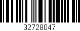 Código de barras (EAN, GTIN, SKU, ISBN): '32728047'