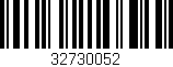 Código de barras (EAN, GTIN, SKU, ISBN): '32730052'