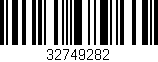 Código de barras (EAN, GTIN, SKU, ISBN): '32749282'