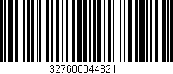Código de barras (EAN, GTIN, SKU, ISBN): '3276000448211'