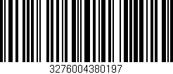 Código de barras (EAN, GTIN, SKU, ISBN): '3276004380197'