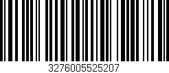 Código de barras (EAN, GTIN, SKU, ISBN): '3276005525207'
