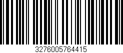 Código de barras (EAN, GTIN, SKU, ISBN): '3276005764415'