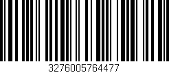 Código de barras (EAN, GTIN, SKU, ISBN): '3276005764477'