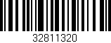 Código de barras (EAN, GTIN, SKU, ISBN): '32811320'