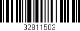 Código de barras (EAN, GTIN, SKU, ISBN): '32811503'