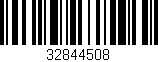 Código de barras (EAN, GTIN, SKU, ISBN): '32844508'