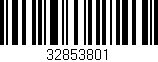 Código de barras (EAN, GTIN, SKU, ISBN): '32853801'