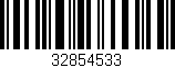 Código de barras (EAN, GTIN, SKU, ISBN): '32854533'
