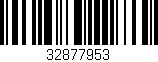 Código de barras (EAN, GTIN, SKU, ISBN): '32877953'