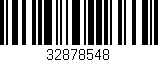Código de barras (EAN, GTIN, SKU, ISBN): '32878548'