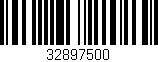 Código de barras (EAN, GTIN, SKU, ISBN): '32897500'