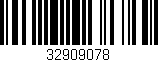 Código de barras (EAN, GTIN, SKU, ISBN): '32909078'