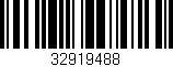 Código de barras (EAN, GTIN, SKU, ISBN): '32919488'