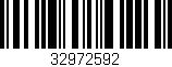 Código de barras (EAN, GTIN, SKU, ISBN): '32972592'