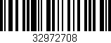 Código de barras (EAN, GTIN, SKU, ISBN): '32972708'