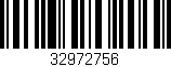 Código de barras (EAN, GTIN, SKU, ISBN): '32972756'