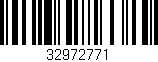 Código de barras (EAN, GTIN, SKU, ISBN): '32972771'