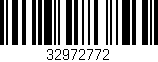 Código de barras (EAN, GTIN, SKU, ISBN): '32972772'