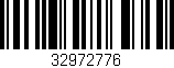 Código de barras (EAN, GTIN, SKU, ISBN): '32972776'