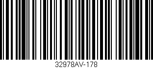 Código de barras (EAN, GTIN, SKU, ISBN): '32978AV-178'