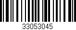 Código de barras (EAN, GTIN, SKU, ISBN): '33053045'