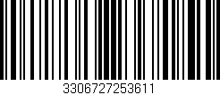 Código de barras (EAN, GTIN, SKU, ISBN): '3306727253611'