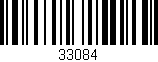 Código de barras (EAN, GTIN, SKU, ISBN): '33084'