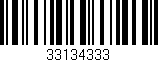 Código de barras (EAN, GTIN, SKU, ISBN): '33134333'