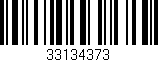 Código de barras (EAN, GTIN, SKU, ISBN): '33134373'