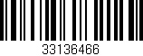 Código de barras (EAN, GTIN, SKU, ISBN): '33136466'