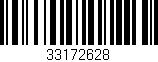 Código de barras (EAN, GTIN, SKU, ISBN): '33172628'