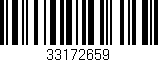 Código de barras (EAN, GTIN, SKU, ISBN): '33172659'