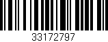Código de barras (EAN, GTIN, SKU, ISBN): '33172797'