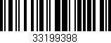 Código de barras (EAN, GTIN, SKU, ISBN): '33199398'