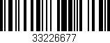Código de barras (EAN, GTIN, SKU, ISBN): '33226677'