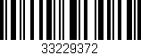 Código de barras (EAN, GTIN, SKU, ISBN): '33229372'
