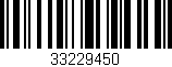 Código de barras (EAN, GTIN, SKU, ISBN): '33229450'
