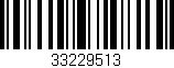 Código de barras (EAN, GTIN, SKU, ISBN): '33229513'