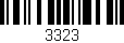 Código de barras (EAN, GTIN, SKU, ISBN): '3323'